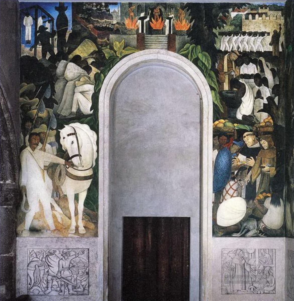 zapata s Pferd 1930 Diego Rivera Ölgemälde